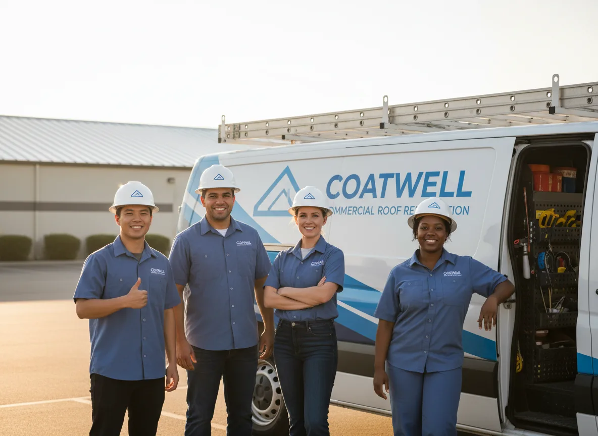 Commercial roof coating company in Bowling Green, VA